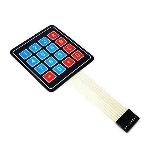 Keypad matrix Membran SWITCH 4x4 16 Tombol Arduino Raspberry Pi