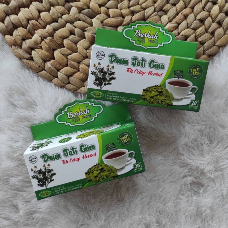 

✿RICO✿ Teh Celup Daun Jati Cina Celup Berkah Herbal Teh Celup Herbal