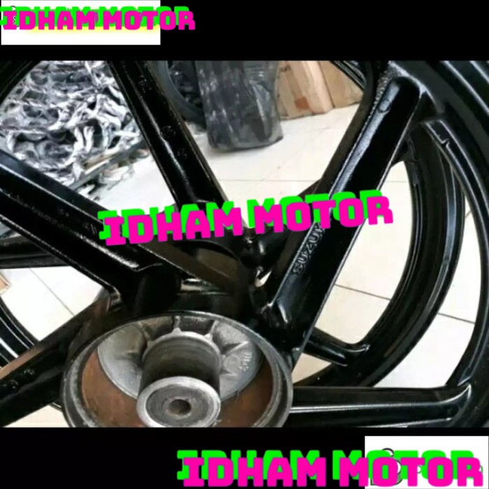 MURAH - VELG BELAKANG RACING MOTOR SUZUKI SMASH ORIGINAL COPOTAN