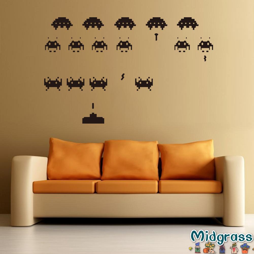 Ready Stock Removable Pvc Wall Stickers Game Waterproof Kids Bedroom Home Decor Decals Home Life Shopee Indonesia