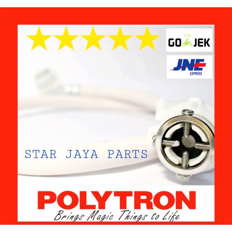 Selang Mesin Cuci 1 Tabung POLYTRON Otomatis Masuk Air Inlet 2 3 5 Meter