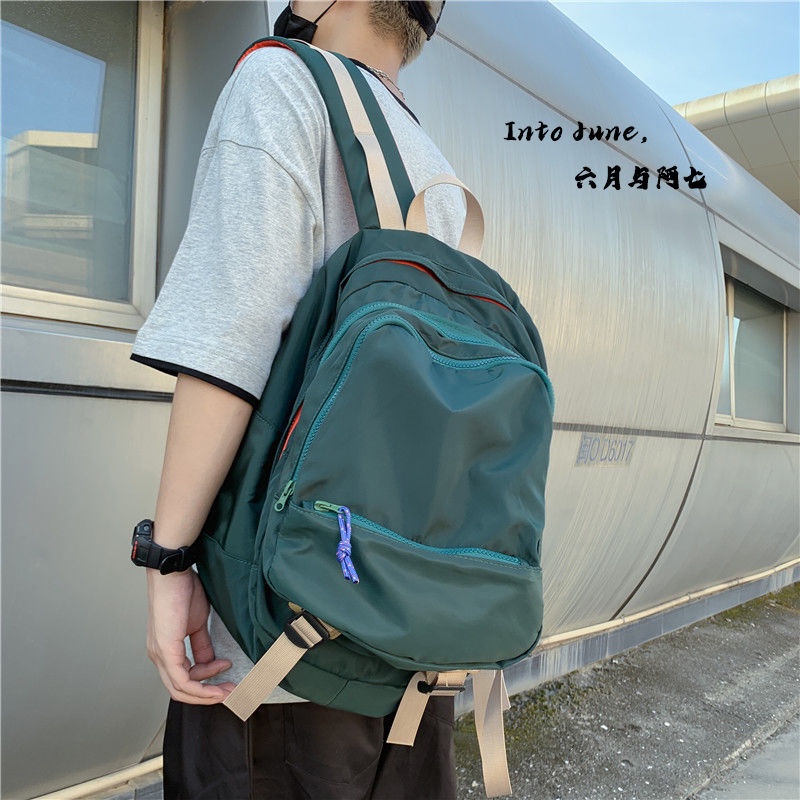 Sera Yinfeifan Ransel Niche Desain Ransel Pria Fashion All-Match Tas Sekolah Siswa Wanita Tas Travel Jepang