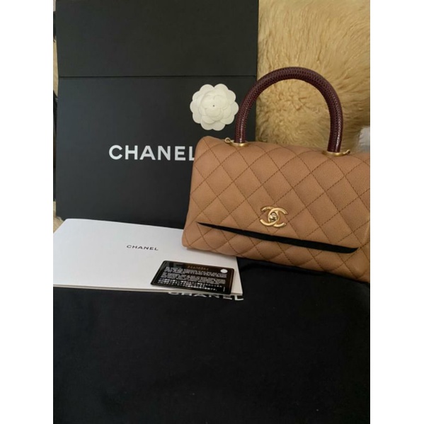 tas chanel coco small authentic