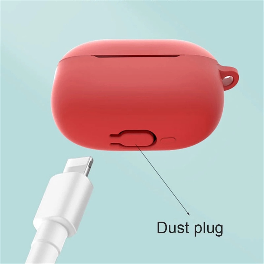 Soft Case Silikon Earphone Wireless Dengan Kait Untuk Redmi Buds 4 Pro