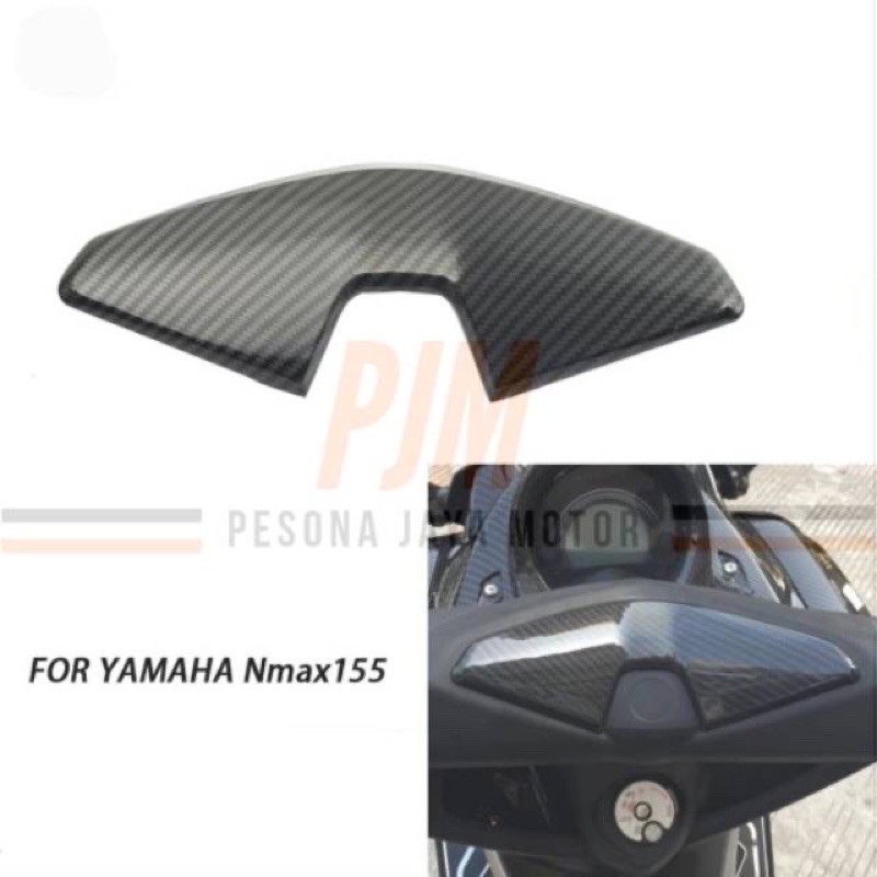 Cover Stang Karbon Tutup Batok Nmax 2015-2019 Karbon Original Merk Zoro