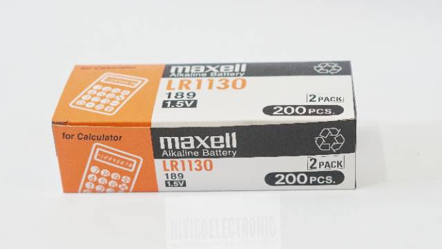 Baterai kancing MAXELL ALKALINE LR1130