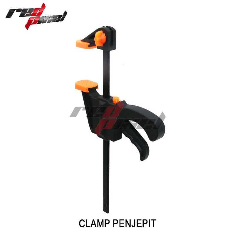 Speed Squeeze Ratcheting Clamp Penjepit Kayu