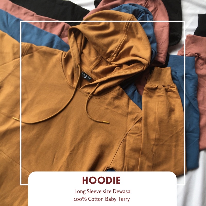 (BISA COD) HOODIE POLOS/BABY TERRY/HOODIE/JAKET HOODIE