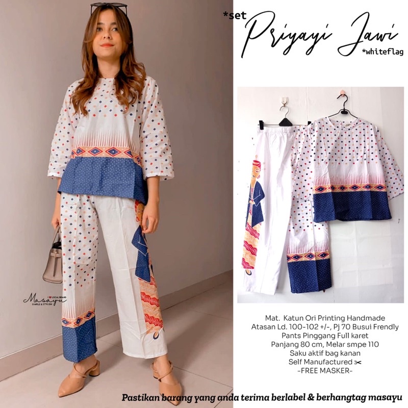 Priyayi Jawi Original Batik MASAYU