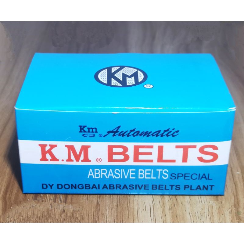 Asahan KM / Abrasive Belts / KM Belts / Asahan Mesin Potong Bahan Kain KM 6&quot; 8&quot; 10&quot;