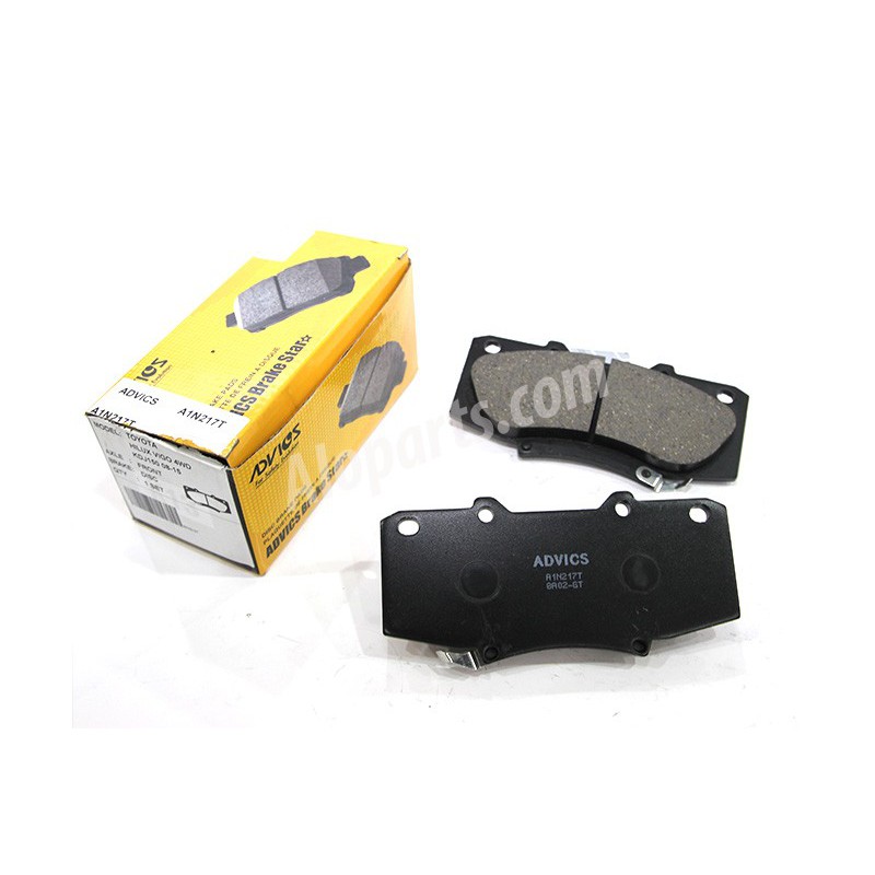 Brake Pad AISIN Fortuner VNT '11-13 Kampas Rem ADVICS A1N217T ORIGINAL