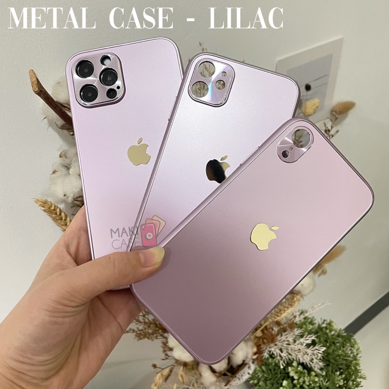 Metal Case Lilac Tahan Banting