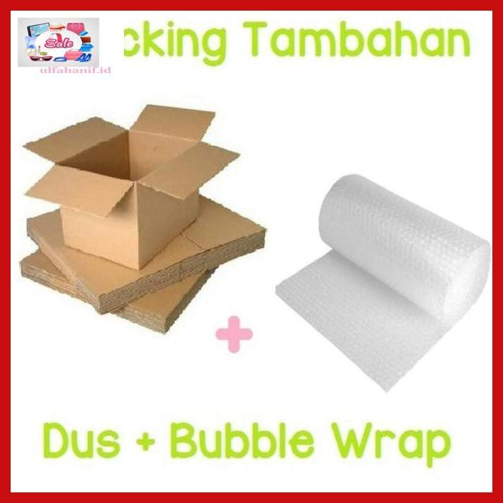 

Fr7T799- Kardus + Bubble Wrap / Tambahan Kotak Dus Packingan + Kemasan Bubble Ghighk-