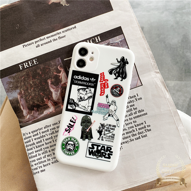 Casing Handphone Xiaomi POCO X3 NFC POCO X3 Pro Redmi 9 9c Nfc Redmi 8 8apro 8a Dual Redmi Note 10 10s 10pro Max Note10pro Plus XiaoMi Poco M3 Redmi 9T Redmi Note 9 9pro 9s Note8 Motif Star Wars-4