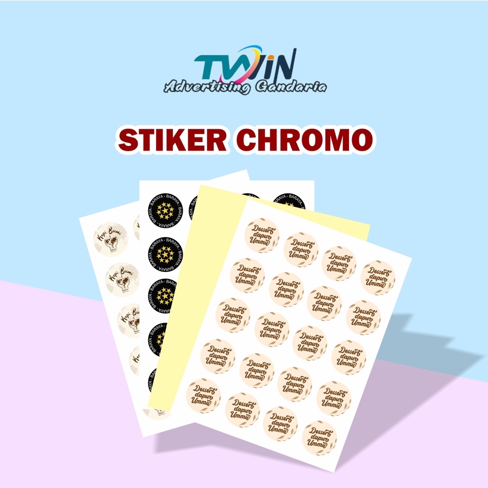 

STIKER LABEL KEMASAN MAKANAN PRODUK STIKER CUTTING CHROMO
