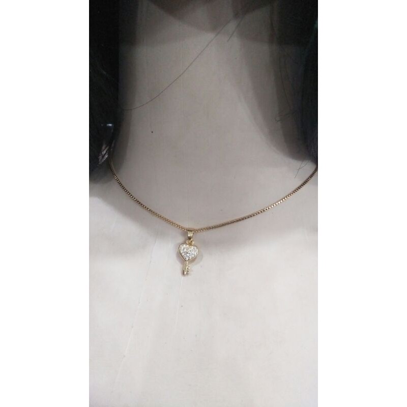 COD - KALUNG LIONTIN TERBARU ANTI KARAT DAN TIDAK LUNTUR/kalung titanium/kalung wanita /liontin