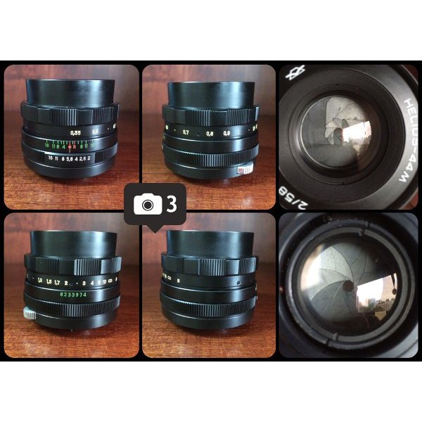 Paling Murah   Lensa Manual Helios 44M - Swirly Bokeh