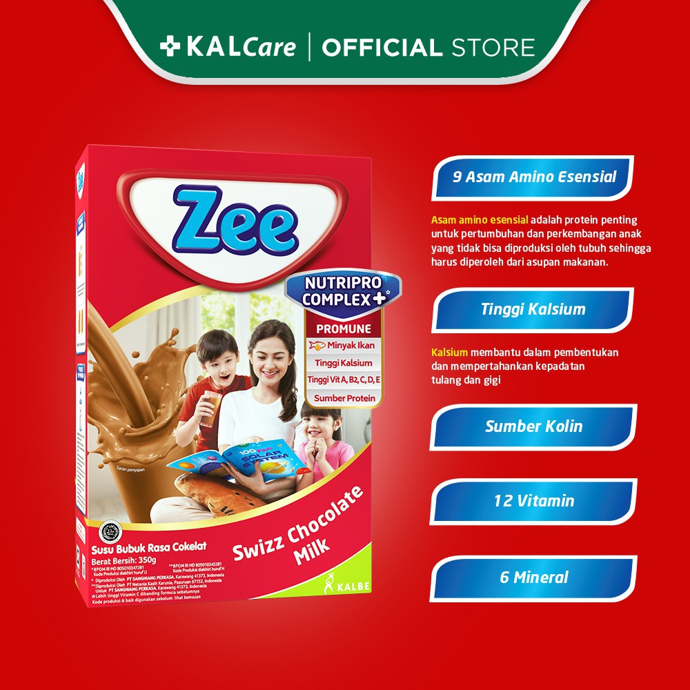 Susu Zee Reguler 350 Gram Suzu Zee Susu Kalsium Anak KBB