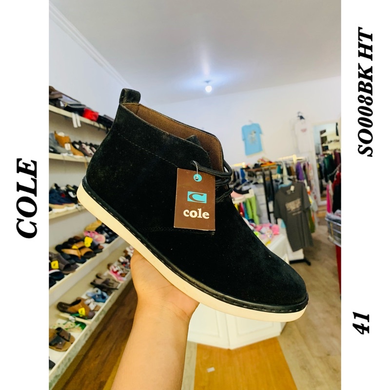 SO008BK Ht Sepatu Cole