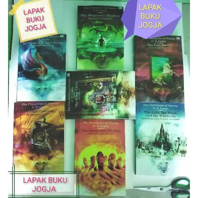 Novel Narnia sepaket 7 buku