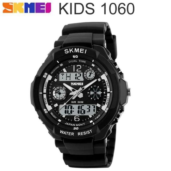 harga promo Barang bagus Jam Tangan Anak Anak Cowok Kids SKMEI 1060 Original Anti Air 50M