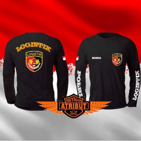 Kaos lengan panjang POLRI LOGISTIK
