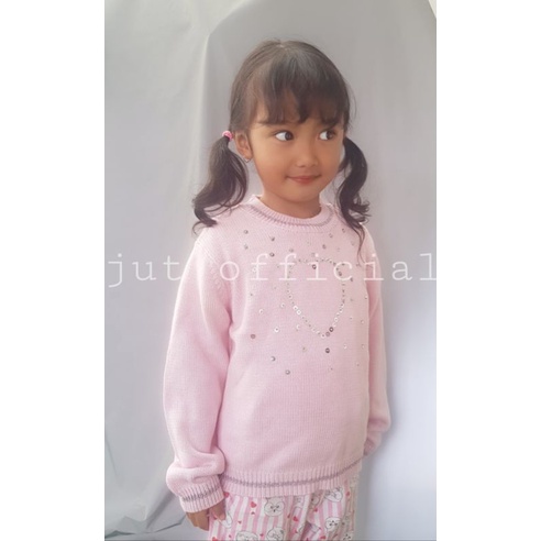 sweater anak perempuan  sweater rajut