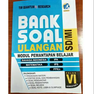 Buku Bank Soal Ulangan Modul Pemantapan Belajar Sd Mi ...