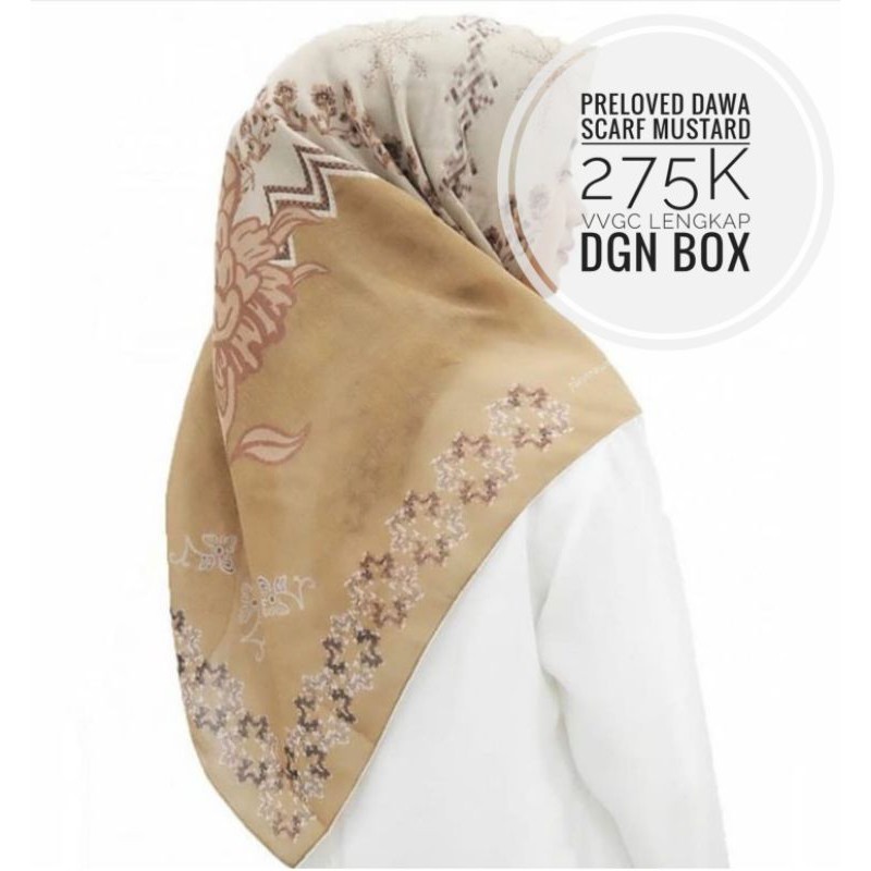 PL with box Dawa Scarf Mustard Ria Miranda