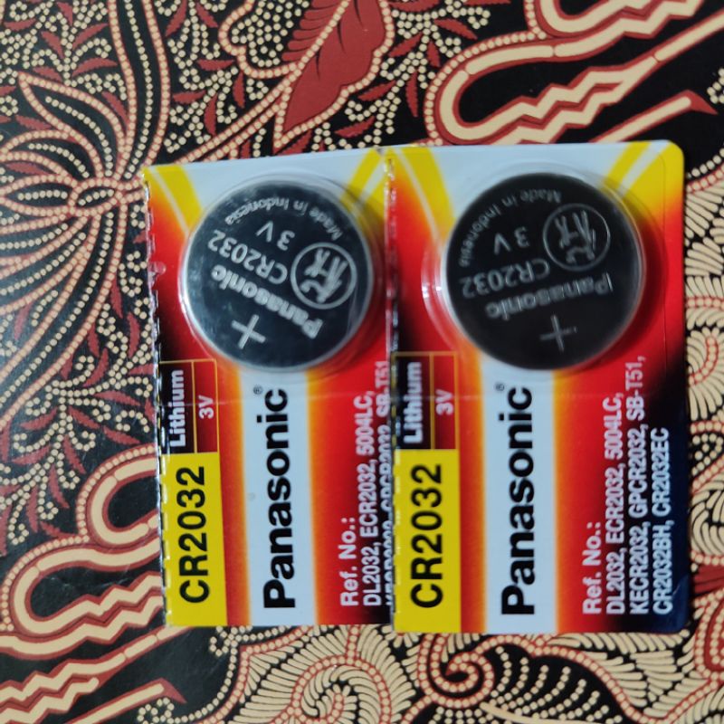 ori baterai panasonic CR 2032 remote kunci mobil honda brio mobilio jazz crv city dll,kunci motor va