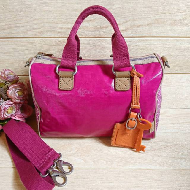 Tas fossil preloved keyper satchel