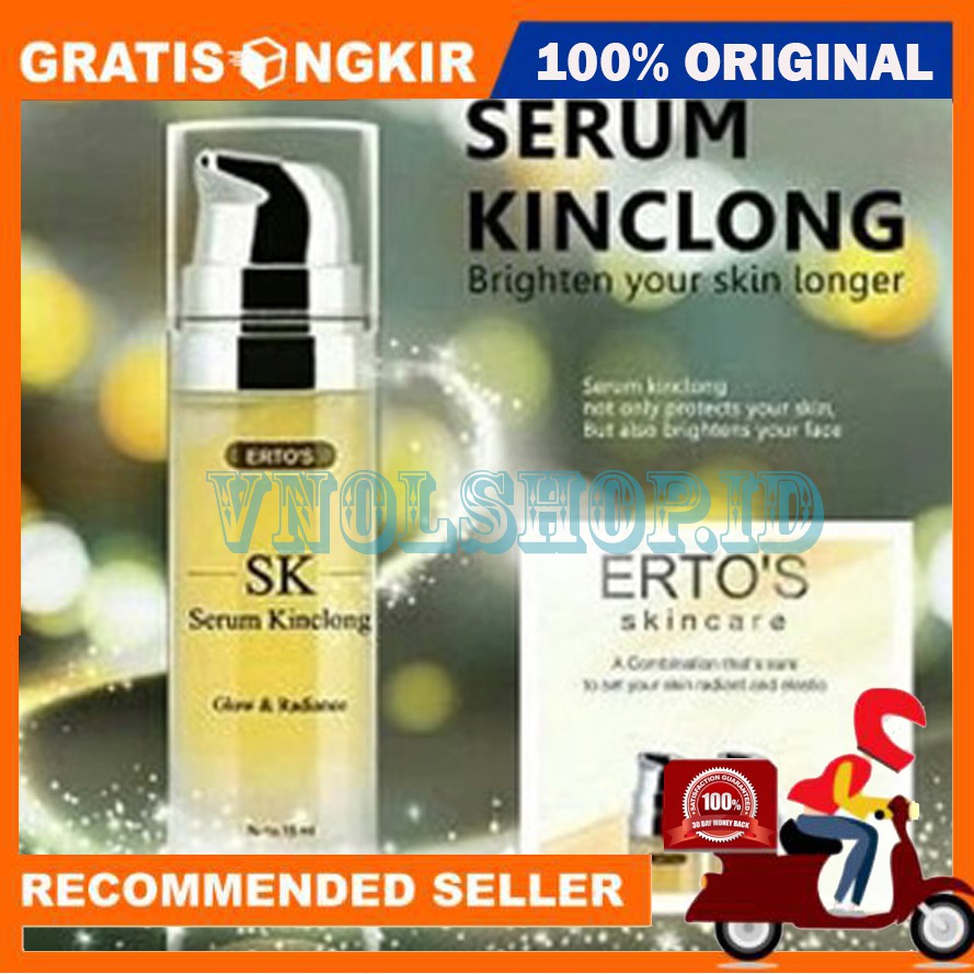 ERTOS' SERUM WAJAH | ERTOS' SERUM KINCLONG | SERUM KINCLONG | ERTO'S SERUM CREAM MUKA