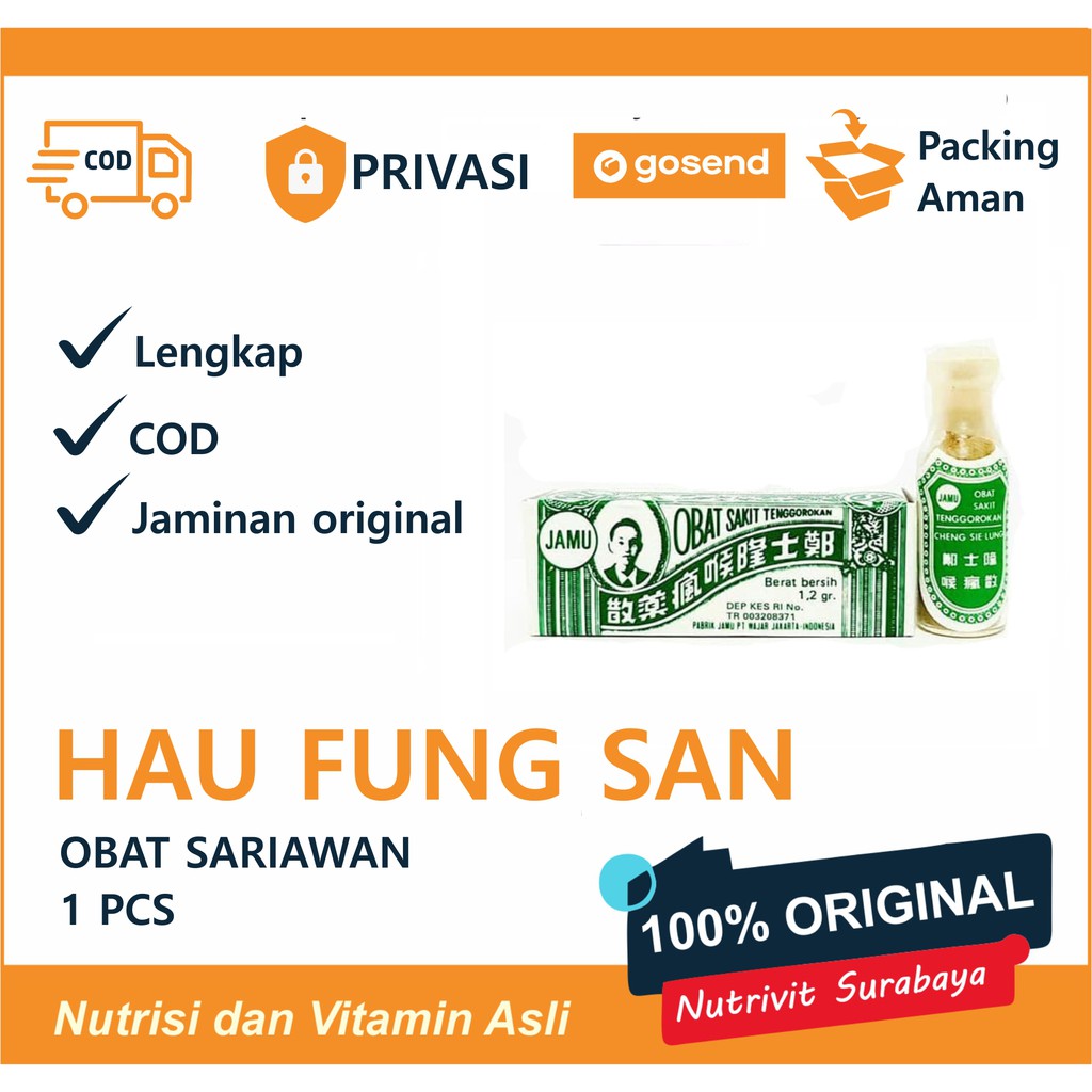 Cheng Sie Lung Hau Fung San - Obat Sariawan