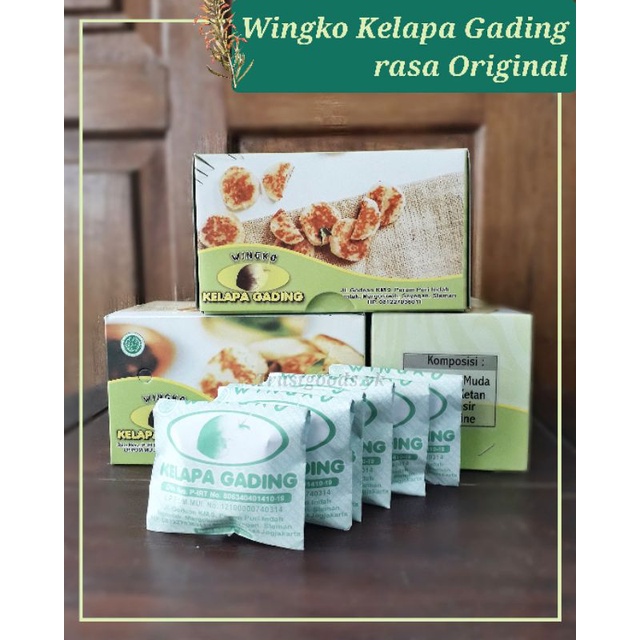 

Wingko Babat Kelapa Gading rasa Original isi 10,12,15 | Oleh-Oleh Jogja