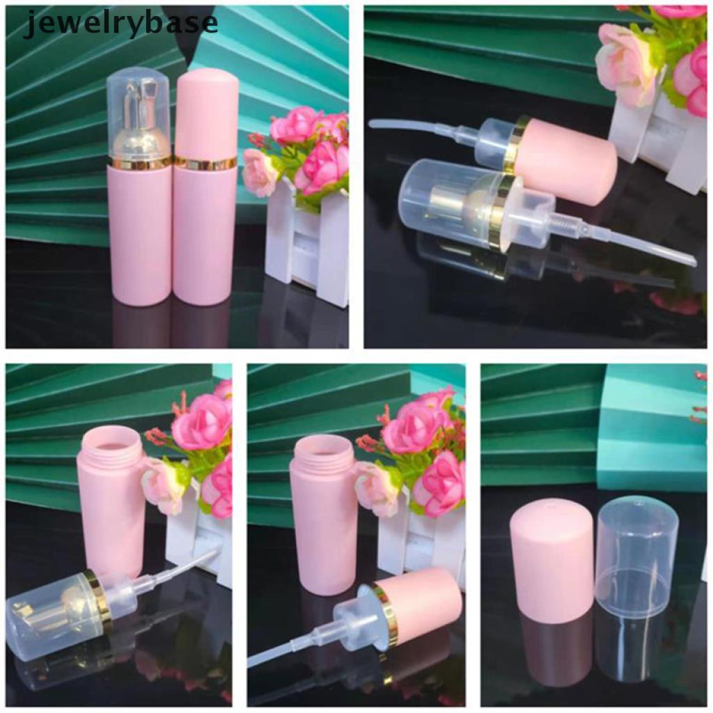 1 Pc Botol dispenser Sabun Busa Cair Warna pink Terang Ukuran 60Ml