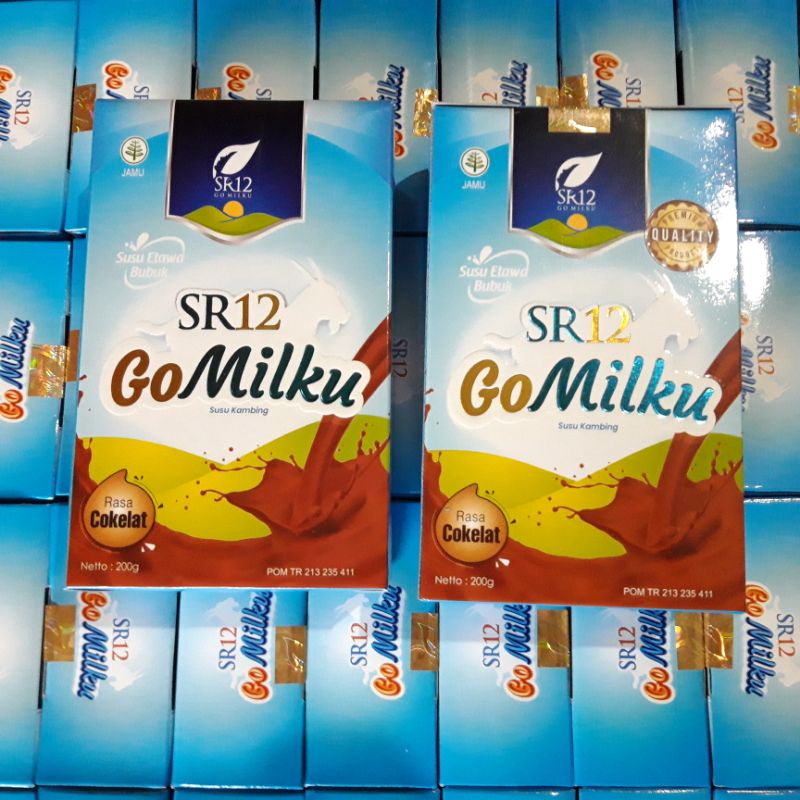 

Go Milku Coklat 200 g SR12 (Susu Etawa Bubuk)