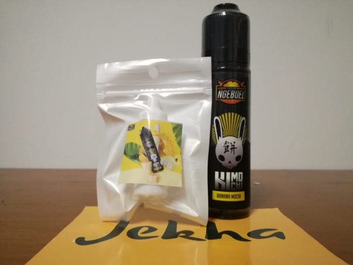 ketengan ecer eceran ngeboel kimochi banana 3mg 6mg liquid vape