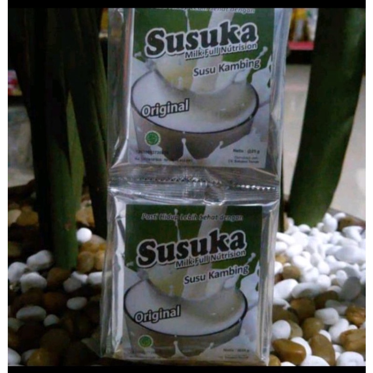 

Susu kambing bubuk sashet isi 10