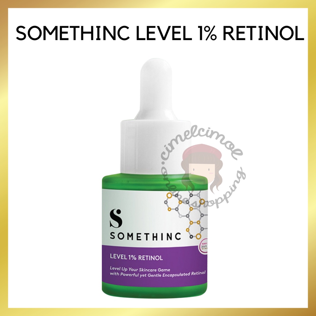 [PROMO SPESIAL] BPOM SOMETHINC LEVEL 1% RETINOL Limited Edition Serum Wajah 20ml 100% ORIGINAL