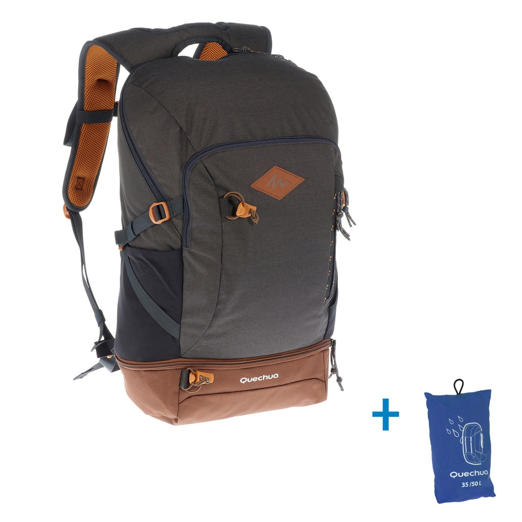 Quechua Backpack NH500 30L Hitam 8383599 Shopee Indonesia