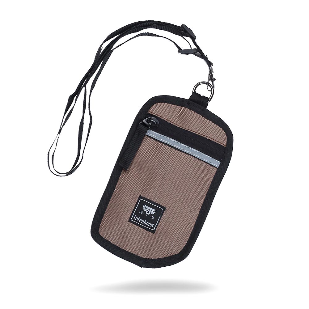 TAS KALUNG PREMIUM DOMPET HP ABU ORIGINAL PRIA KASUAL 821