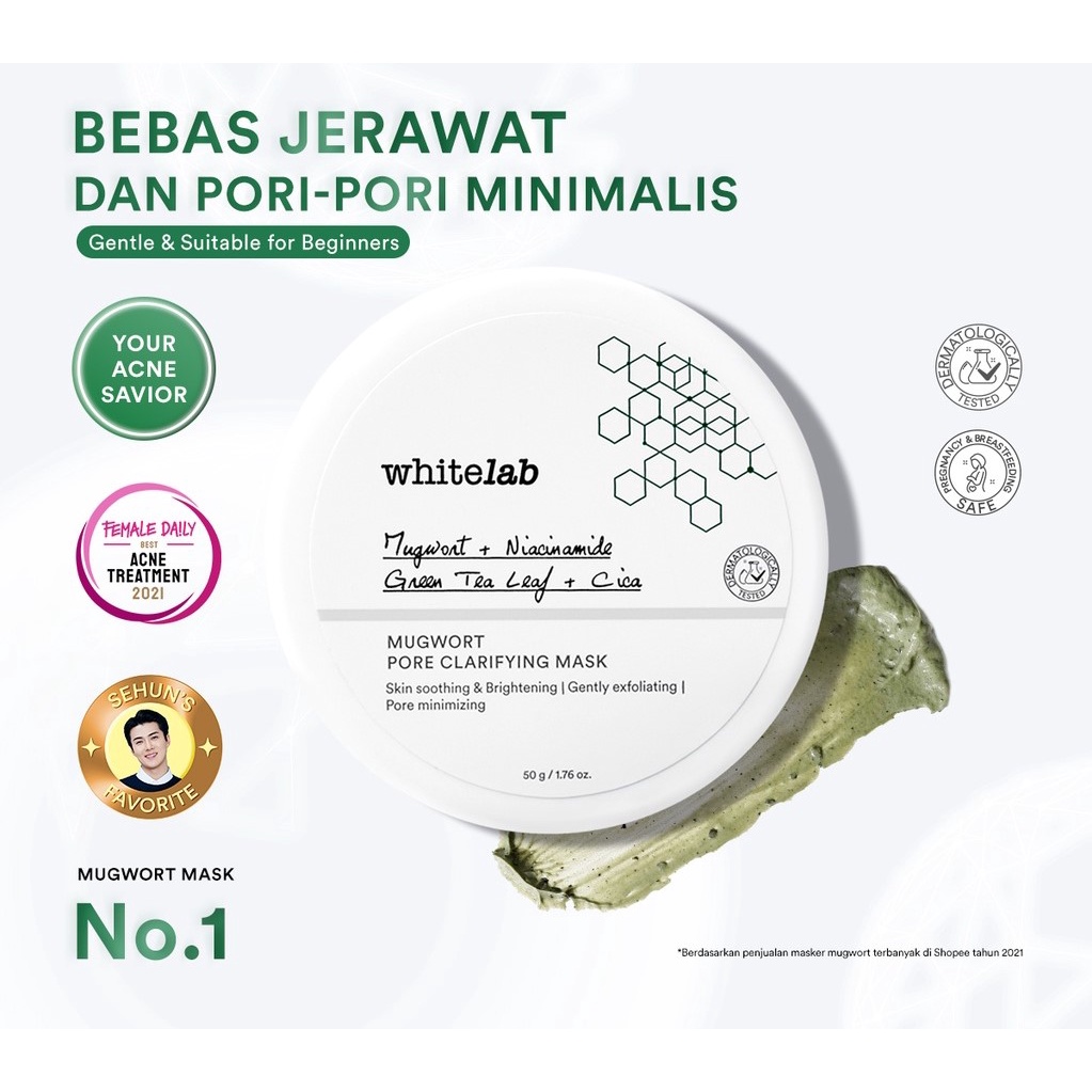 Whitelab Mugwort Pore Clarifying Mask