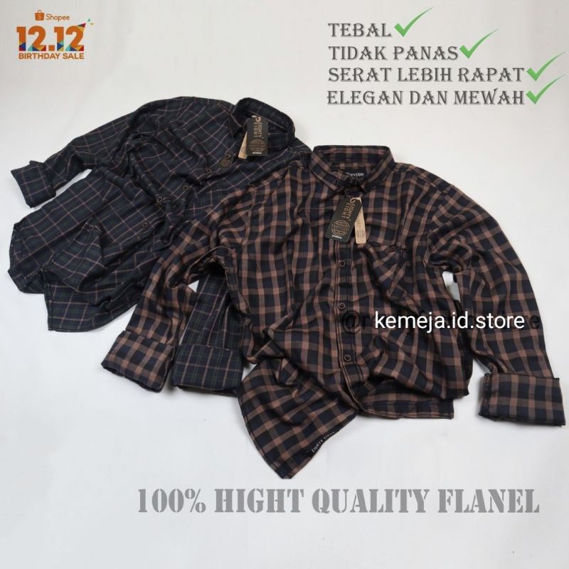KEMEJA WANITA FLANEL KOTAK KOTAK HEM WANITA PRIA UNISEX OVERSIZE BLOUSE WANITA LENGAN PANJANG KEKINI