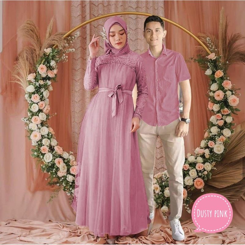 BJ - GAMIS MIKAYLA COUPLE KEMEJA PRIA / GAMIS COUPLE KEMEJA PRIA / UKURAN GAMIS L , XL ,XXL KEMEJA XL / GAMIS COUPLE KONDANGAN / GAMIS COUPLE PESTA / GAMIS BRUKAT WANITA / GAMIS WANITA  BIGSIZE / MAXI WANITA KONDANGAN / MAXI WANITA MURAH