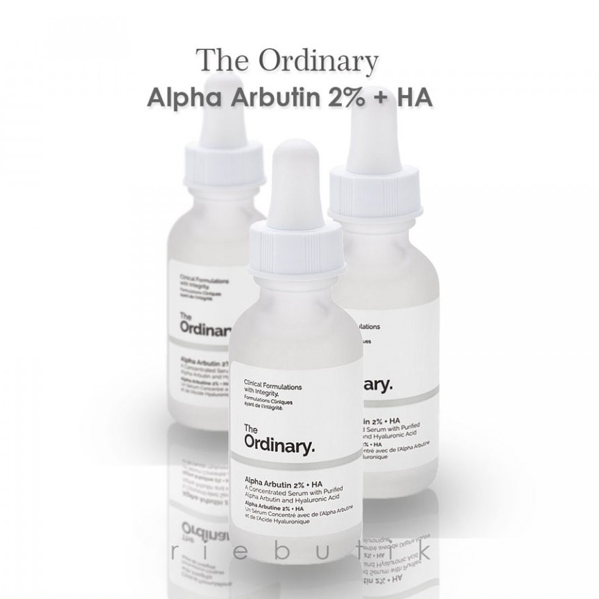 The Ordinary Alpha Arbutin 2% + HA Serum 30ml ORIGINAL