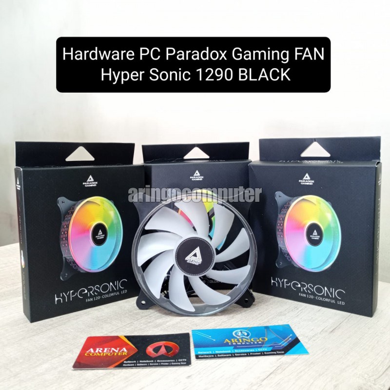 Hardware PC Paradox Gaming FAN Hyper Sonic 1290 BLACK