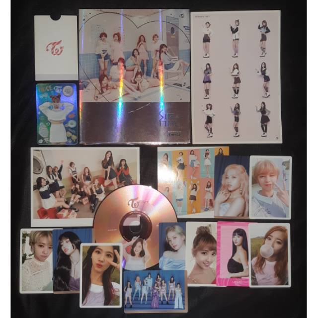 (booked) Twice Signal Mina CD album + 10 pc + Postcard + Sticker + Hologram PC