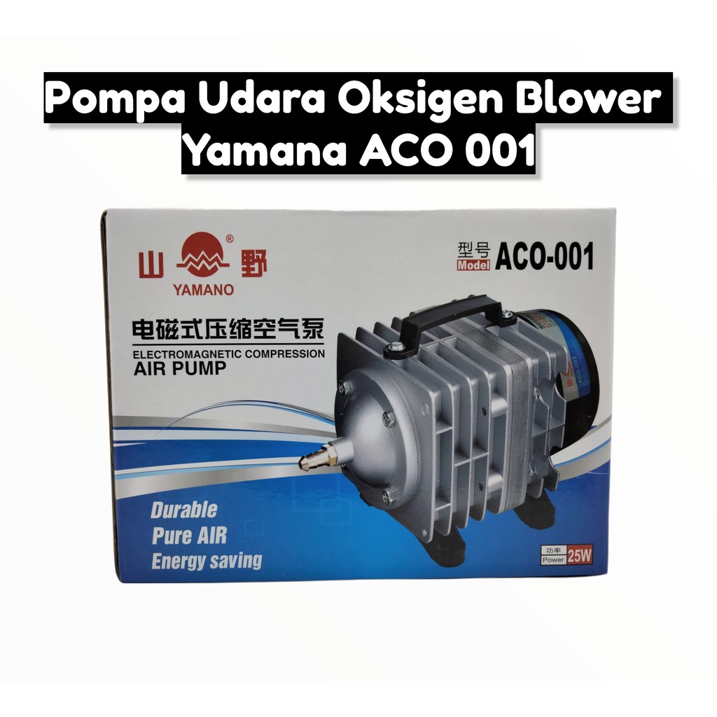 YAMANO ACO 001/ACO-001 POMPA AERATOR KOLAM AKUARIUM
