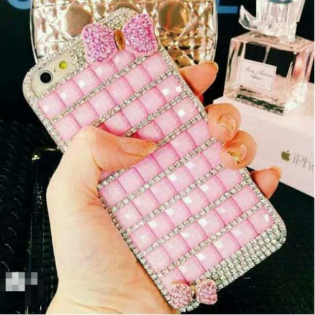 [ Vhieshop ] Bling Case pink all Type hp made by order SAMSUNG  A53 A73