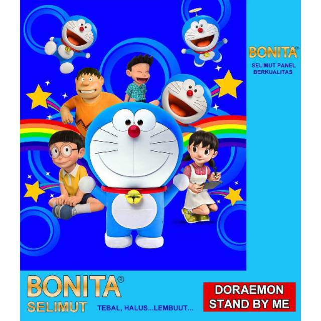 SELIMUT BONITA (160X200) DORAEMON STAND BY ME